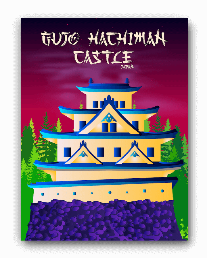 Gujo Hachiman Castle Print