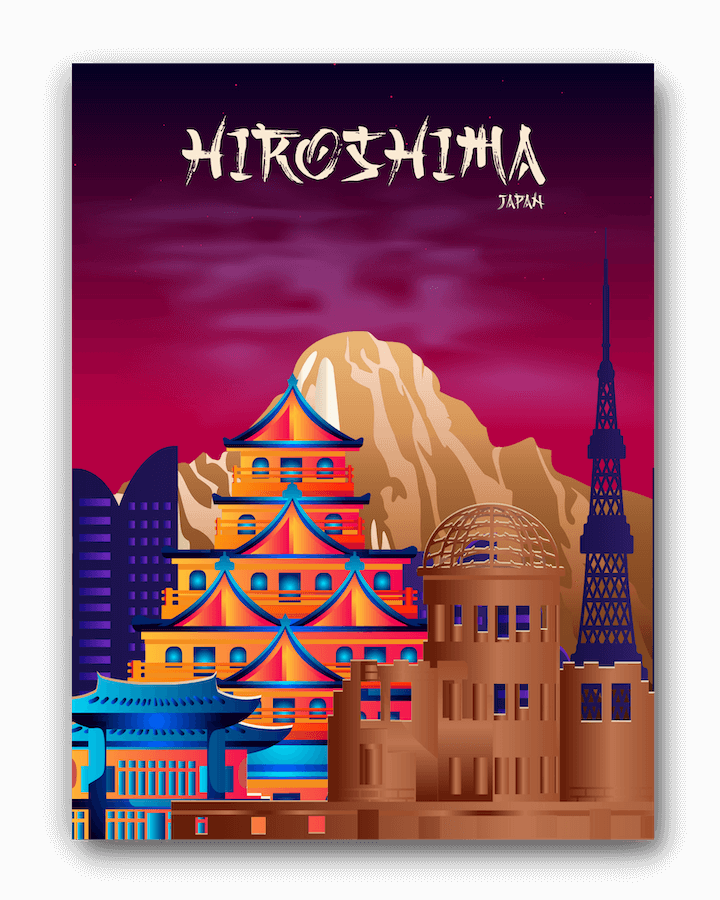 Hiroshima Print