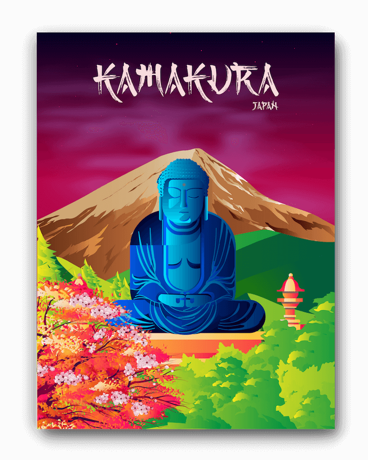 Kamakura Print