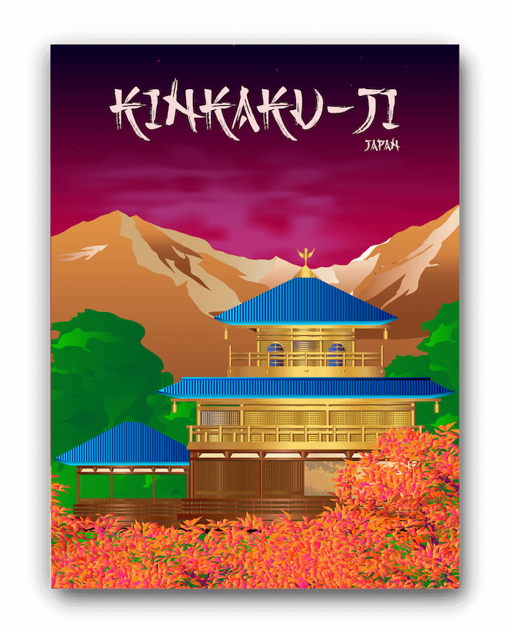 Kinkaku-ji Print