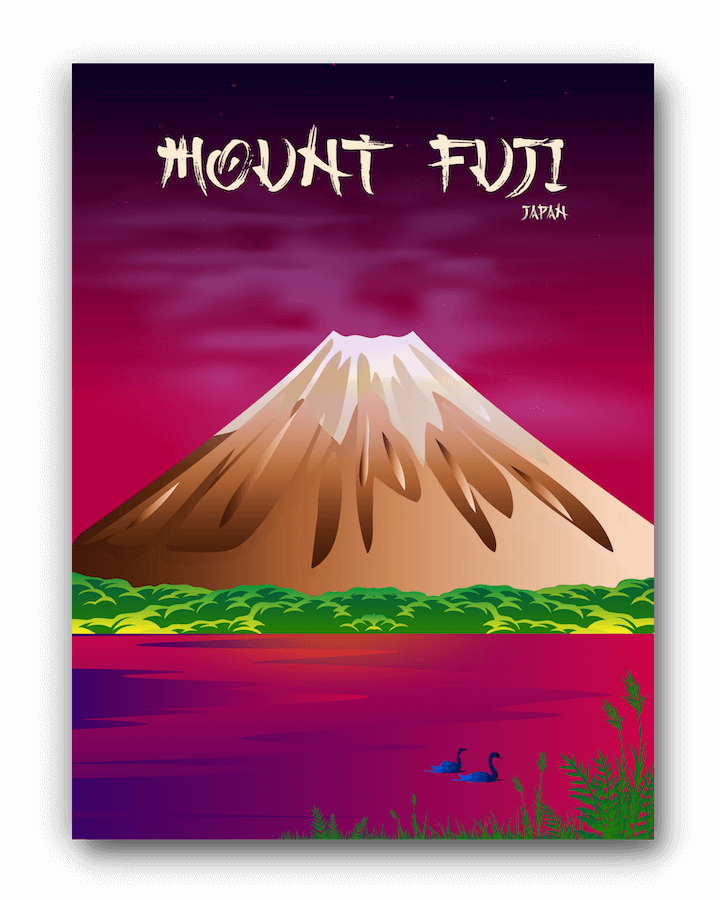 Mount Fuji Print