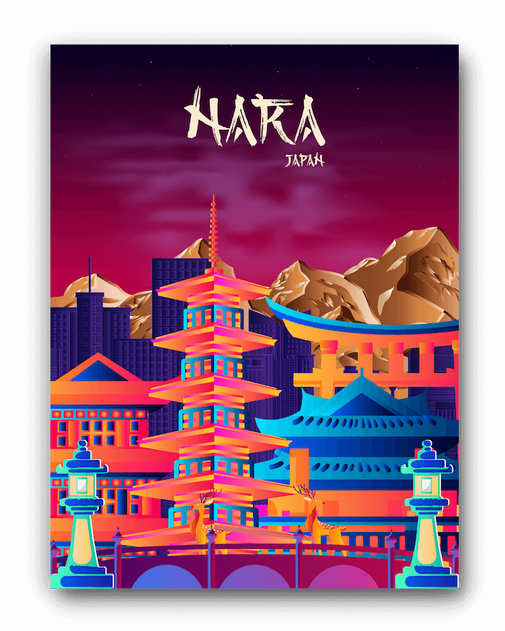 Nara Print