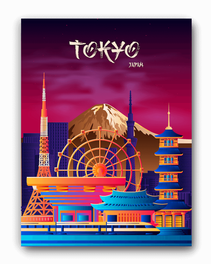 Tokyo Print